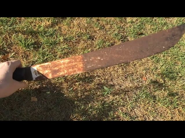 Machete Restoration with Pro Sharpening Supply  - Step By Step Instructional How-To