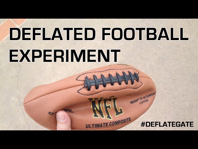 Deflated Football Experiment : Deflate-Gate : Who Cares!?