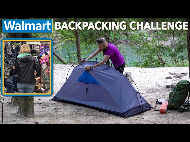 Buying 100% Of My Gear At Walmart On The Way To The Trail For A Multi-Day Hike