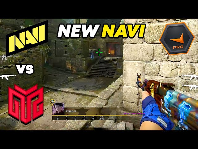 NEW NAVI FIRST GAME!! - NaVi vs Team_PR210 | Faceit CSGO