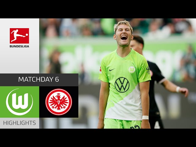 VfL Wolfsburg - Eintracht Frankfurt 2-0 | Highlights | Matchday 6 – Bundesliga 2023/24