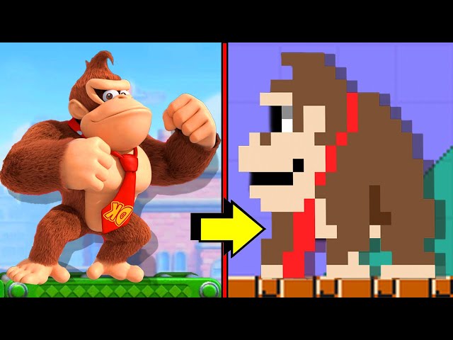 I made Mario vs. Donkey Kong in Mario Maker 2