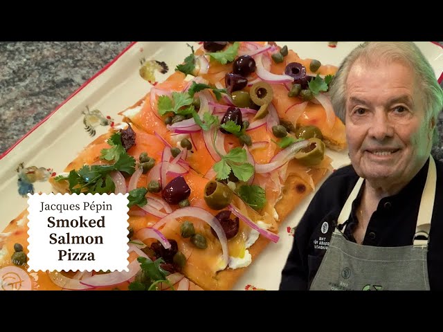 Try Jacques  Pépin's Salmon Pizza Recipe - Easy and Tasty! | Cooking at Home  | KQED