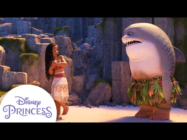 Moana & Maui Silly Moments | Disney Princess