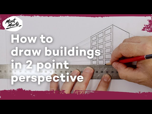 How to draw buildings in 2-point perspective