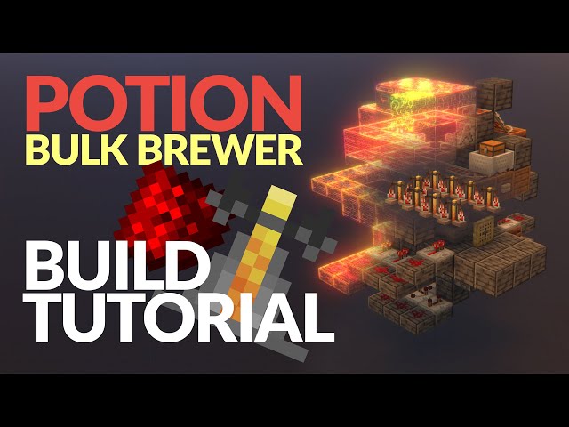 Potion Bulk Brewer Build Tutorial - Minecraft Redstone