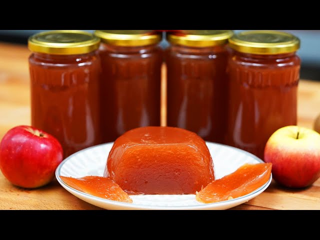 🍏APPLE MARMALADE🍎How to Make Apple Marmalade Recipe | Apple Jam, Cut with a Knife