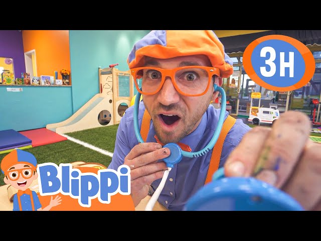 Blippi Visits Whiz Kids Playland! | Blippi - Kids Playground | Educational Videos for Kids