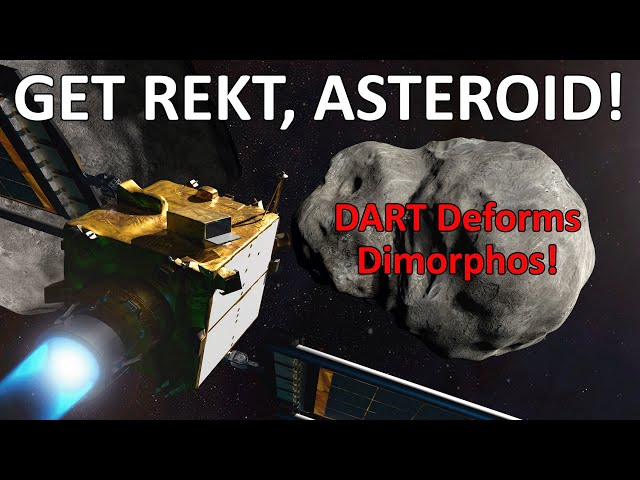 We Hit an ASTEROID and Changed it's Entire Shape!