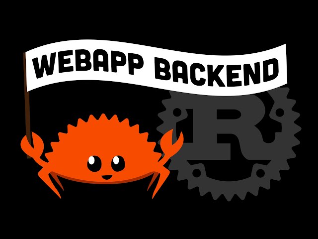 Build A Rust Backend (Really FAST Web Services with Actix Web)