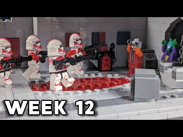 Building Coruscant In LEGO Week 12 | Time To Start Building The Apartment Interior!