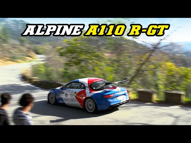 Alpine A110 R-GT Rally 2024 | 1.8L Turbo Pops & Bangs