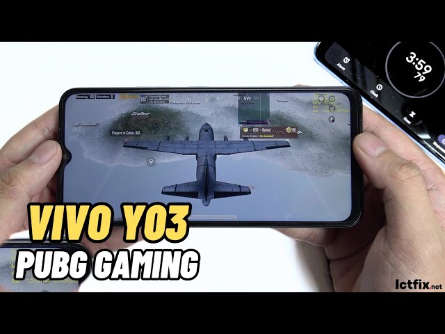 Vivo Y03 PUBG Gaming test | Helio G85, 90Hz Display