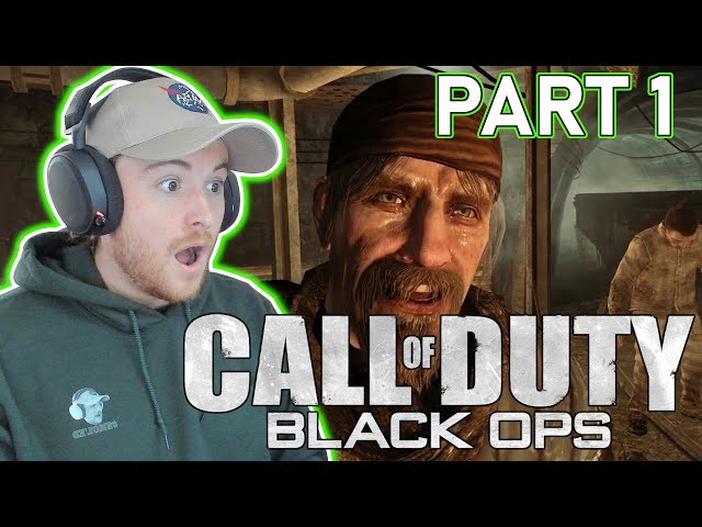 Royal Marine Plays Call Of Duty Black Ops For The First Time! Part 1