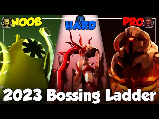 2023 Bossing Ladder For OSRS - BEST PvM Progression (DT2, Raids 3, & More!)