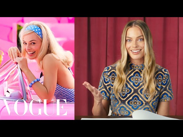 Margot Robbie Breaks Down 15 Looks, From The Wolf of Wall Street to Barbie | Life in Looks | Vogue