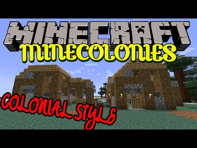 Minecraft | Minecolonies 1.20.1 | Episode 1 - Let's Go Colonial Style.