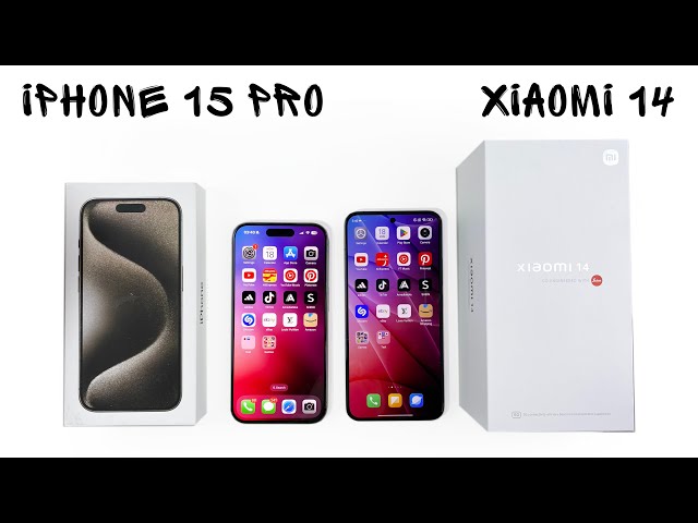 iPhone 15 Pro vs Xiaomi 14 SPEED TEST