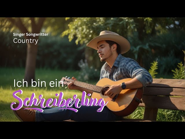 Singer Songwritter / Country - Ich bin ein Schreiberling (Official Lyrics Video)