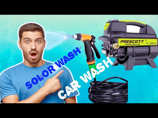 Solor Plates Washer Machine | Car Washer
