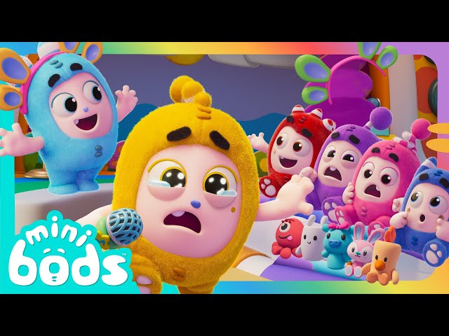 Too Shy For Showtime 🎭 | Minibods | Preschool Cartoons for Toddlers