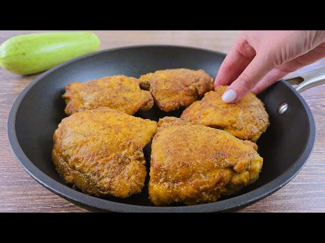 Don't cook chicken thighs until you've seen this recipe! Simple and delicious!