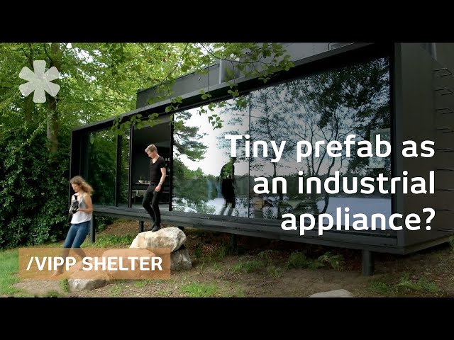 Vipp Shelter tiny prefab as precise industrial-era appliance