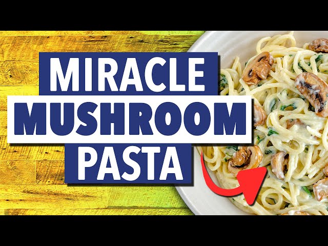 Gundry MD Recipe: Easy Low-Carb  Mushroom Pasta