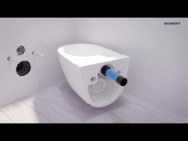 Geberit - How to Install Rimfree® Toilets - Assembly Instruction Video