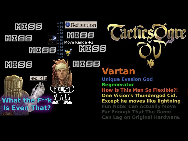 Know Your Fried Chicken: Vartan [Tactics Ogre: One Vision]