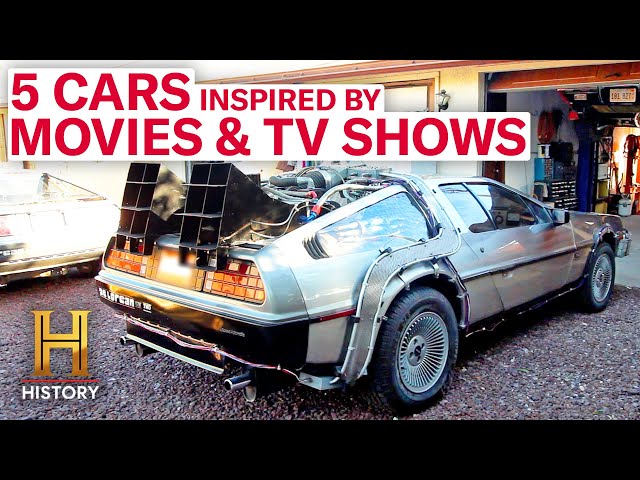 Counting Cars: TOP 5 WILD CARS INSPIRED BY MOVIES & TV