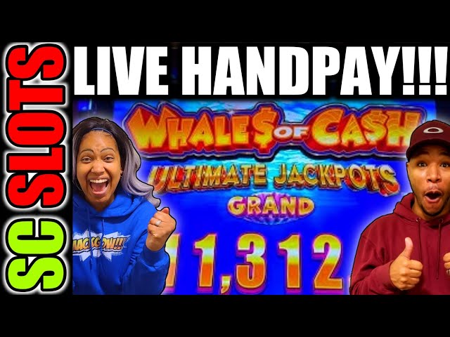 Handpay Caught Live On NEW Whales Of Cash Ultimate Jackots!!!