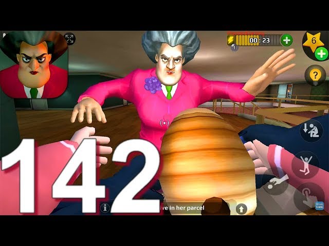 Scary Teacher 3D - Gameplay Walkthrough Part 142 Tani on a Ruin The Parcel Mission (Android,iOS)