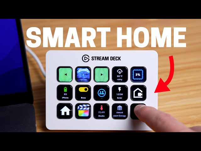 20 INSANELY Helpful Smart Home Ideas with a Stream Deck!