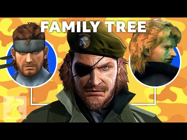 The  Metal Gear Solid Family Tree | The Leaderboard