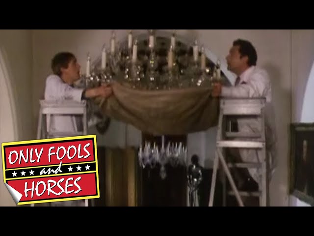 Del and Rodney Smash the Chandelier | Only Fools and Horses | BBC Comedy Greats