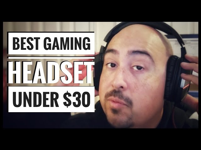 Best Gaming Headset Under $30! | Patriot Viper V361 Review (2018)