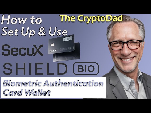 🔐 Ultimate Security Unveiled: SecuX Shield BIO Biometric Wallet Unboxing & Setup Guide!