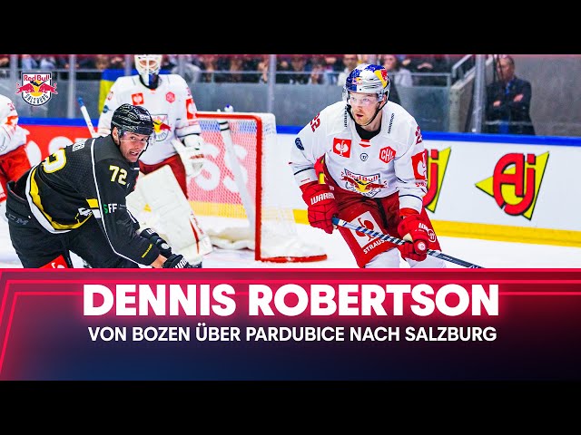 Vorgestellt: Dennis Robertson über seine vierte Saison in Europa | EC Red Bull Salzburg