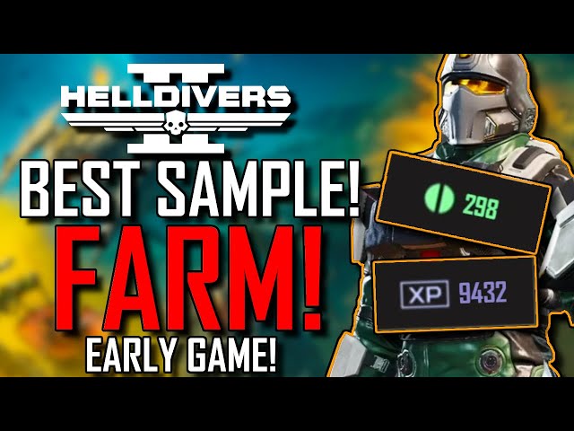 Helldivers 2 | UNLIMITED SAMPLE EXPLOIT! | Best Way To Get Samples |  EARLY GAME!