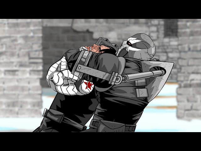 Winter Soldier Vs. Guile - Super Soldiers Clash (Final Part)