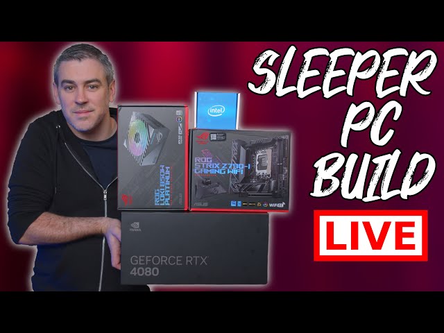 LIVE: The ULTIMATE Gaming Sleeper PC Build