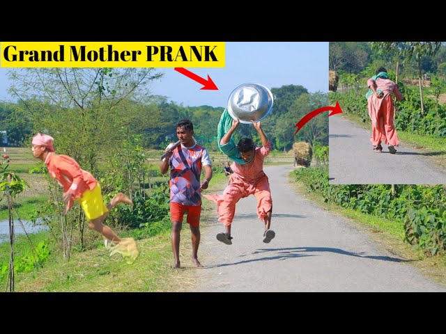 Grand Mother Prank  Ginulat sila kathniel na tapun tuloy ang milk tea sa mukha - ComicaL TV