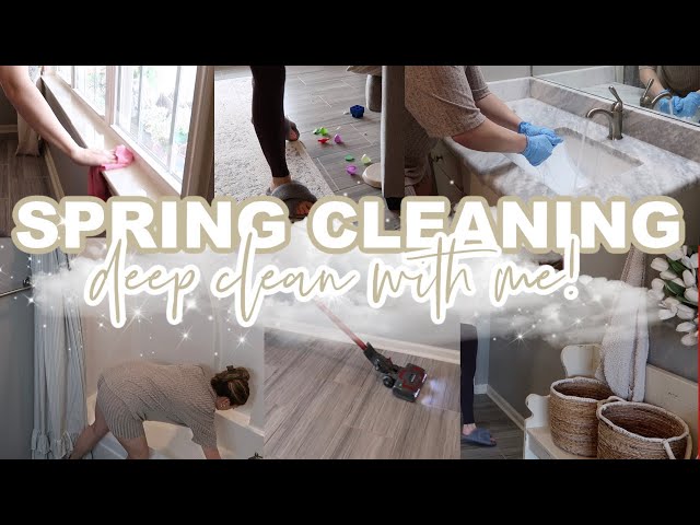 2024 DEEP CLEAN WITH ME | SPRING CLEANING | EXTREME CLEANING MOTIVATION | Lauren Yarbrough