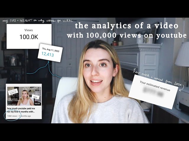 the analytics of a video with 100,000 views (how much youtube paid me & why my video went viral)