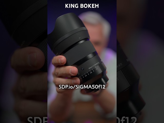 MOST BOKEH! Sony f/1.2 lens mini-review #photography #creator #camera #sonyalpha