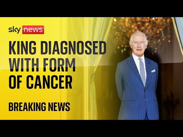 King Charles diagnosed with form of cancer