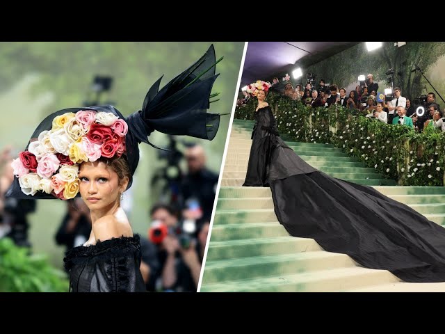 Zendaya SURPRISES Met Gala carpet in SECOND look of the night | NBC New York