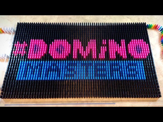 Watch #DominoMasters on FOX! | Satisfying Domino Screen Link