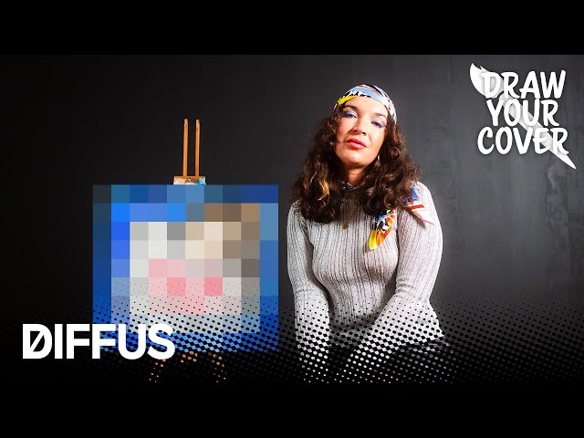 Futurebae malt das Cover von „BLA (Berlin Love Affair)“ | DIFFUS